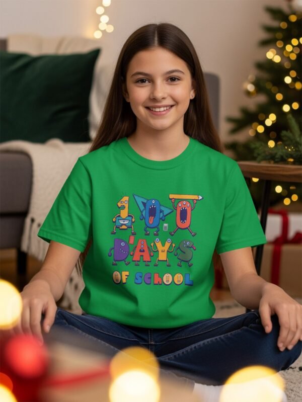 0a0be0fc-63ce-4114-a9cf-40f6f651d05e Back to school 100 days of school T-Shirt, Teacher Shirt, 100th Day of School Shirt for Teachers, Kindergarten Teacher Tee, Gift for Teacher