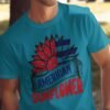 July 4th American sunflower T-Shirt, Independence Day Shirt, July 4th Tee, Patriotic Shirt, America Shirt, USA Shirt