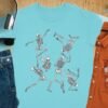 Dynamic Skeleton Dance Poses T-Shirt