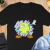 309f76bf-b079-4451-ba27-0148479f2087 Funny Dabbing tennis ball T-Shirt, Tennis Lover Shirt, Sports Lover Shirt, Funny Tennis shirt, Gift For Tennis Player, Tennis Gift OK