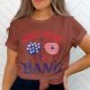 4th july Just here to bang T-Shirt, July 4th Shirt, American Flag Tank Top, Fourth of July Shirt, Independence Day Shirts, Patriotic Shirts