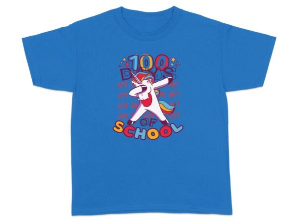 49ccd587-827e-4a23-84f5-72b69522c670 100 days of school T-Shirt for girls and boys, 100 day of school shirt for girls