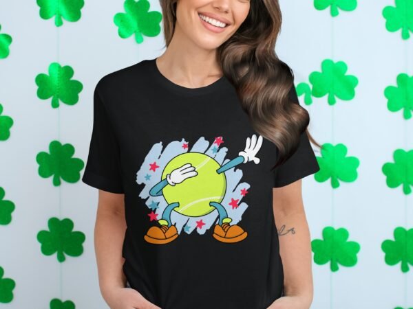 4a351b7a-a4e3-4928-99cf-07e6d0e48b88 Funny Dabbing tennis ball T-Shirt, Tennis Lover Shirt, Sports Lover Shirt, Funny Tennis shirt, Gift For Tennis Player, Tennis Gift OK