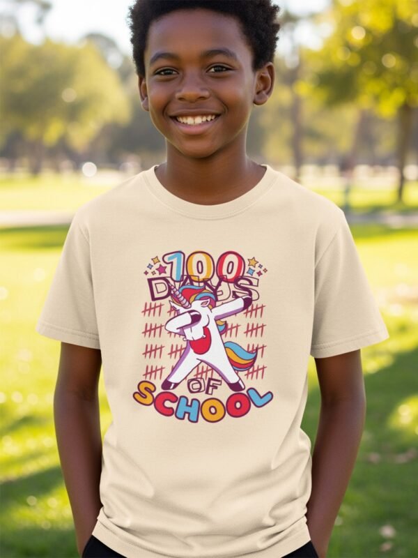 4b2a1bbf-2921-4afd-a965-a3973000d0a0 100 days of school T-Shirt for girls and boys, 100 day of school shirt for girls