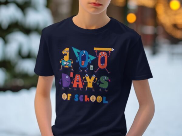 53f281b4-0fbf-43c7-97eb-b528084fe9cf Back to school 100 days of school T-Shirt, Teacher Shirt, 100th Day of School Shirt for Teachers, Kindergarten Teacher Tee, Gift for Teacher