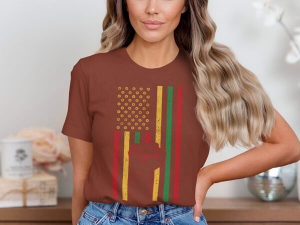 4th July US flag t-shirt, American flag print womens t shirt, red white and blue 4th of july tee, Independence day celebration