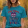 July 4th flip flops fireworks T-shirt, July 4th T-shirt, USA shirt, Independence day tee, American flag shirt, womens Patriotic tee