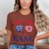 4th july Just here to bang T-Shirt, July 4th Shirt, American Flag Tank Top, Fourth of July Shirt, Independence Day Shirts, Patriotic Shirts