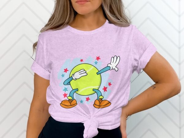 8b2334ec-0c0f-4ab7-810d-f639c6d1fcae Funny Dabbing tennis ball T-Shirt, Tennis Lover Shirt, Sports Lover Shirt, Funny Tennis shirt, Gift For Tennis Player, Tennis Gift OK