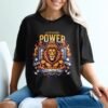 Untamed Power Lion T-Shirt, Majestic Roar Fierce Animal Tee, Bold Motivational Spirit Shirt, Strong Courage Apparel Gift