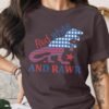 July 4th Red white and rawr T-Shirt, July 4th shirt, Funny American Rawr shirt, July 4th party, Patriotic Shirt, Independence day