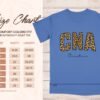 9712cdce-c653-4e02-ac55-3627e57fec32 Personalized CNA T-Shirts, Leopard Print Custom Name Nurse T-Shirt, Certified Nursing Assistant Appreciation Gift, Christine Name Tee