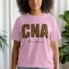 9a45b976-2244-4c11-8ad3-1ec9b1a9d362 Personalized CNA T-Shirts, Leopard Print Custom Name Nurse T-Shirt, Certified Nursing Assistant Appreciation Gift, Christine Name Tee