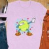9ab0ae6f-227e-429d-8346-fe4929beb125 Funny Dabbing tennis ball T-Shirt, Tennis Lover Shirt, Sports Lover Shirt, Funny Tennis shirt, Gift For Tennis Player, Tennis Gift OK