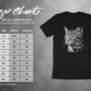 Cool Cat with Sunglasses T-Shirts, Hip Kitty Line Art Tee, Trendy Feline Design, Stylish Pet Lover Gift, Unique Animal Wear, Cute Cat Sketch
