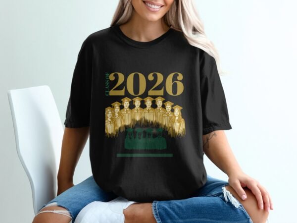 Class of 2026 Graduation T-Shirt, Graduation Year T Shirt, Senior T Shirt, Graduate T Shirt, Graduation Gift, Class of 2026 Shirt