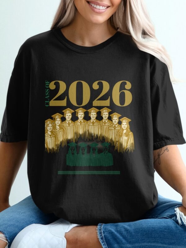 Class of 2026 Graduation T-Shirt, Graduation Year T Shirt, Senior T Shirt, Graduate T Shirt, Graduation Gift, Class of 2026 Shirt