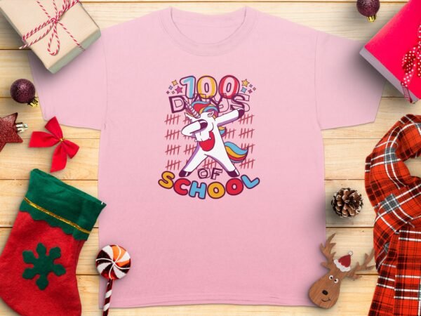 9dcfe76f-6af0-4a94-9ff2-abd7959b0d20 100 days of school T-Shirt for girls and boys, 100 day of school shirt for girls