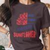 July 4th American sunflower T-Shirt, Independence Day Shirt, July 4th Tee, Patriotic Shirt, America Shirt, USA Shirt