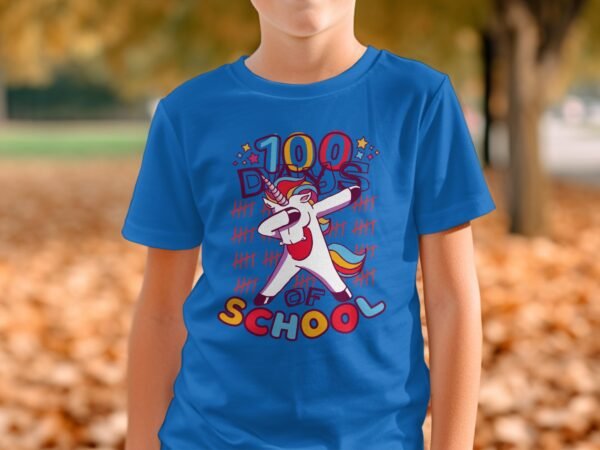 b603e434-66e5-451d-b4e0-2543bd1aeec4 100 days of school T-Shirt for girls and boys, 100 day of school shirt for girls