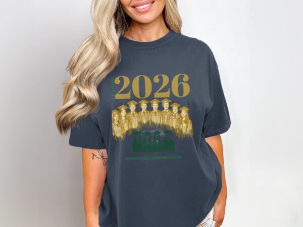 Class of 2026 Graduation T-Shirt, Graduation Year T Shirt, Senior T Shirt, Graduate T Shirt, Graduation Gift, Class of 2026 Shirt