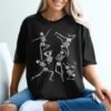 Dynamic Skeleton Dance Poses T-Shirt