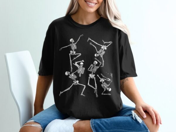 Dynamic Skeleton Dance Poses T-Shirt