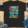 e0d8c373-5618-415c-945e-6212f0ca890a Back to school Honey i buzzed through 100 days of school T-shirt for girls, Boys back to school shirt, Funny 100 days of school shirt