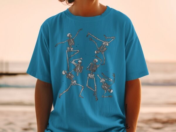 Dynamic Skeleton Dance Poses T-Shirt