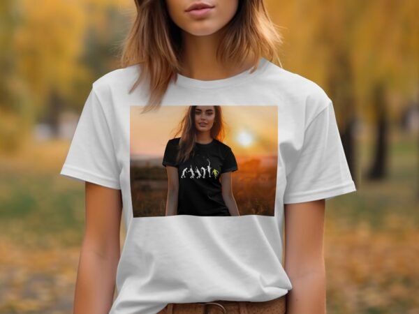 e8945cf1-040e-477a-80c7-a032818aab32 Funny Tennis evolution graphic tee, Men's, Women's, Unisex shirt