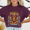 Untamed Power Lion T-Shirt, Majestic Roar Fierce Animal Tee, Bold Motivational Spirit Shirt, Strong Courage Apparel Gift