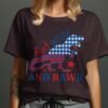 July 4th Red white and rawr T-Shirt, July 4th shirt, Funny American Rawr shirt, July 4th party, Patriotic Shirt, Independence day