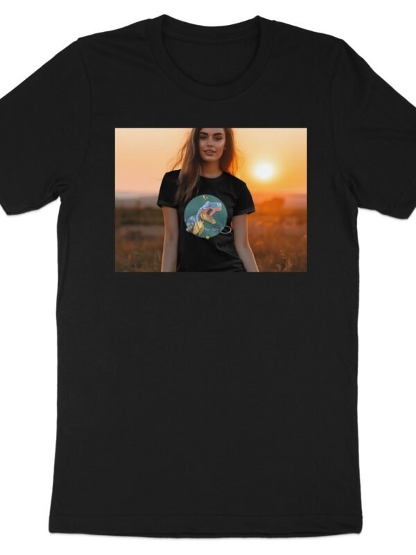 T-rex playing tennis funny T-Shirt funny tshirt for men and women golf gift