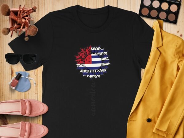 4th july America T-Shirt,Hand Painted Patriotic Shirt,American Flag Shirt,Fourth Of July Shirt,Patriotic T-Shirt