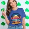 ff5b2a6b-b113-4451-be2a-48e7e60aa8b3 Summer Ocean Vibes T-Shirt, Retro Sunset Beach Scene Tee, Tropical Palm Tree Vacation Shirt, Aesthetic Ocean Graphic T-Shirt