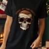 Skull of the Party Halloween T-Shirt with Sunglasses