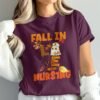 31e25acb-f338-4df7-a89a-a7b9b51b4b6b Fall in Love with Nursing T-Shirt, Cute Nurse Ghost Autumn Tee, Leopard Stethoscope Nurse Appreciation Gift, RN Student Spooky Fall Season