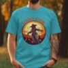 Spooky Scarecrow Stare Halloween T-Shirt