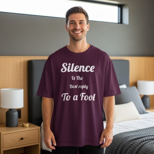 Silence Is The Best Reply To A Fool T-Shirt