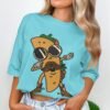 6e78a670-c717-4622-8825-fee0479e5187 Funny Hipster Taco T-Shirt | Mustache & Sunglasses