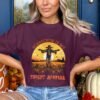 Funny Scarecrow Spirit Animal Halloween T-Shirt