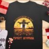 Funny Scarecrow Spirit Animal Halloween T-Shirt