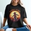 Spooky Scarecrow Stare Halloween T-Shirt