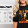 a7d3379d-f0d9-4b90-8f2d-1e0a83e0fa5f Fall in Love with Nursing T-Shirt, Cute Nurse Ghost Autumn Tee, Leopard Stethoscope Nurse Appreciation Gift, RN Student Spooky Fall Season