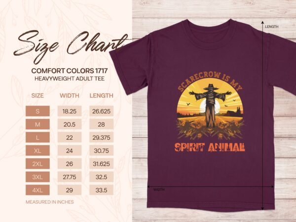 Funny Scarecrow Spirit Animal Halloween T-Shirt