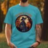 Spooky Stare Skeleton Scarecrow Halloween T-Shirt