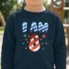 I Am 8th Birthday Sweatshirt - Festive Kids' Party Wear