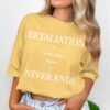Retaliation Is Not The Answer Quote T-Shirt