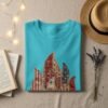 Primitive Americana Campfire Quilt T-Shirt