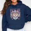 Boho Western Outlaw Coyote T-Shirt, Desert Fox Cowgirl Tee, Southwestern Style Animal Graphic Shirt, Unique Wild Spirit Women's Top